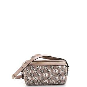 Gucci Cylindrical Shoulder Bag Gg #227436G13B